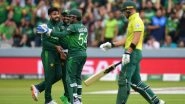 Pakistan vs South Africa Stat Highlights, ICC World Cup 2019 Match: PAK Stay in Contention for Semi Final Spot, Beat SA by 49 Runs