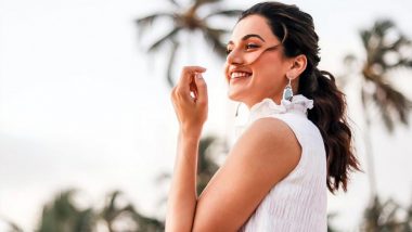 Taapsee Pannu Brings Out Her A Game to Promote Her Upcoming Film Game Over