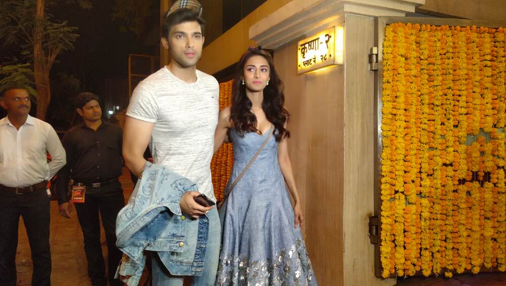 Parth Samthaan and Erica Fernandes Enter Ekta Kapoor’s Birthday Bash