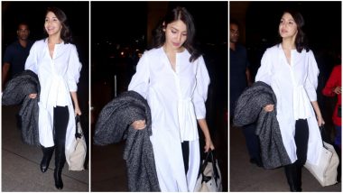 Anushka Sharma Leaves for UK to Cheer for Hubby Virat Kohli at ICC Cricket World Cup 2019 - View Pics