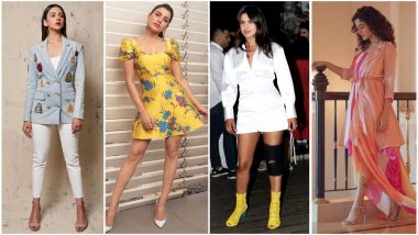 Priyanka Chopra, Samantha Ruth Prabhu and Taapsee Pannu Get a Standing Ovation for Their Impeccable Fashion Choices This Week (View Pics)