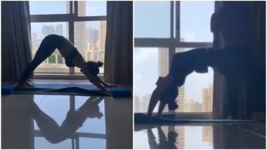 International Yoga Day 2019: Mouni Roy Turns Yogini, Performs Suryanamaskar