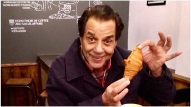 Dharmendra Having a Croissant for the Very First Time Is All Sorts of Adorable! View Pic