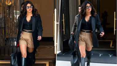 Priyanka Chopra Jonas’ ‘RSS’-Style Khaki Shorts Leads to Troll Trouble (View Pics)