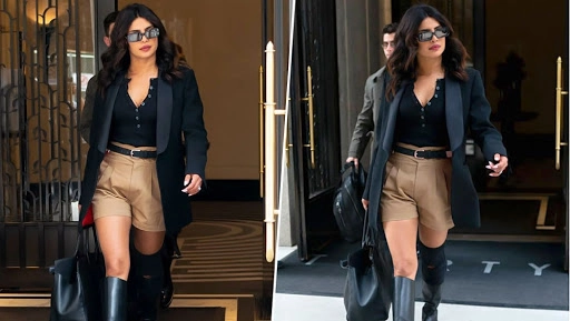Priyanka Chopra Jonas’ ‘RSS’-Style Khaki Shorts Leads to Troll Trouble (View Pics)