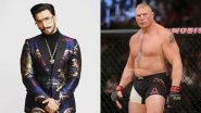 Ranveer Singh Lands Himself in Trouble with WWE Star Brock Lesner &ndash; Read Details