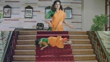 Renuka Shahane’s Accident in HAHK Is a Viral Meme Now and These Tweets Will Leave You ROFL