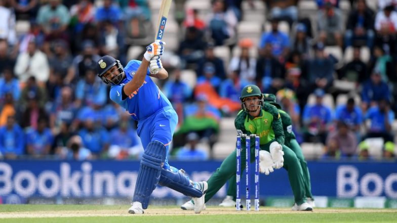 Rohit Sharma Completes 2000 Runs Against Australia in CWC 2019 Tie; Joins the Elite League of Viv Richards & Sachin Tendulkar