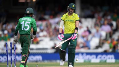 Bangladesh vs South Africa ICC CWC 2019 Stat Highlights: Shakib Al Hasan, Mushfiqur Rahim Star in BAN’s Convincing Win Over SA