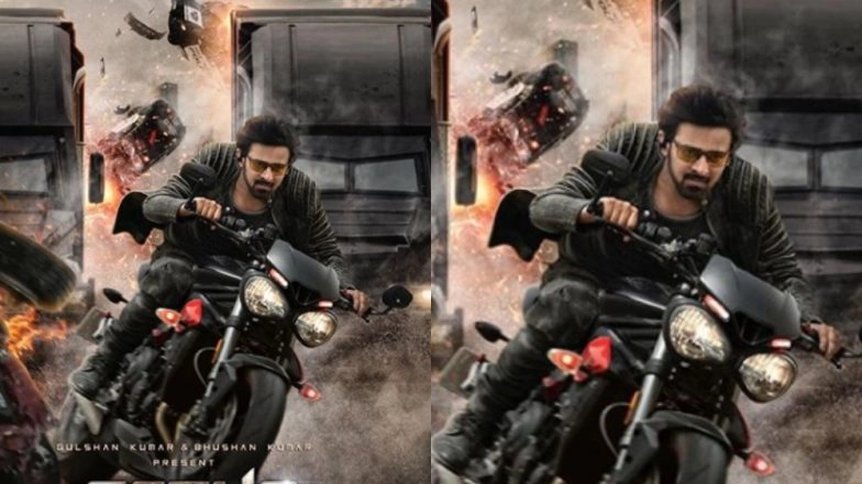 Saaho New Poster: Prabhas and Shraddha Kapoor Hype Up the Fans for ‘India’s Biggest Action Entertainer’ – See Pic