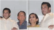 Salman Khan Makes a Special Eid Appearance with His Father and Mother &ndash; See Pics