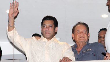 Salman Khan Waves at Fans on Eid Along With His Father and Mother