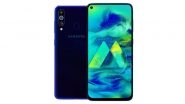 Samsung Galaxy M40 Full Specifications Leaked Online Ahead of June 11 India Launch