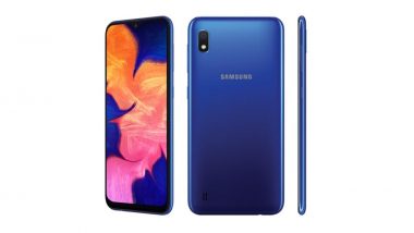 Samsung Galaxy A10e Smartphone With Infinity-V Display Launched; Prices, Features & Specifications