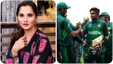 Sania Mirza Tweets After Pakistan Wins the CWC 2019 Game against New Zealand