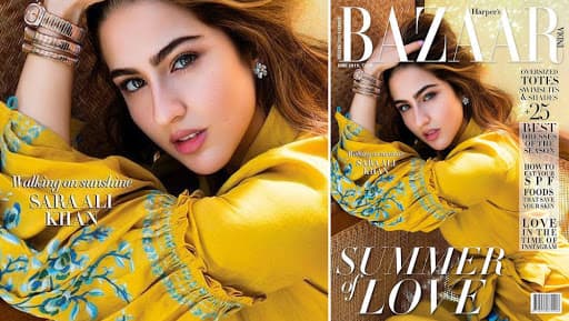 Sara Ali Khan Looks Refreshing in Mustard Yellow on Harper Bazaar Cover Sara Ali Khan Looks Refreshing in Mustard Yellow on Harper Bazaar Cover
