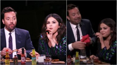Who Made Selena Gomez Cry? Well, These Spicy Wings from the 'Hot Ones' Challenge on Jimmy Fallon Show are to Blame! (Watch Video)