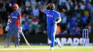 India vs Afghanistan Stat Highlights, ICC World Cup 2019 Match: Mohammed Shami Hat-Trick Hands IND 11-Run Win Over AFG