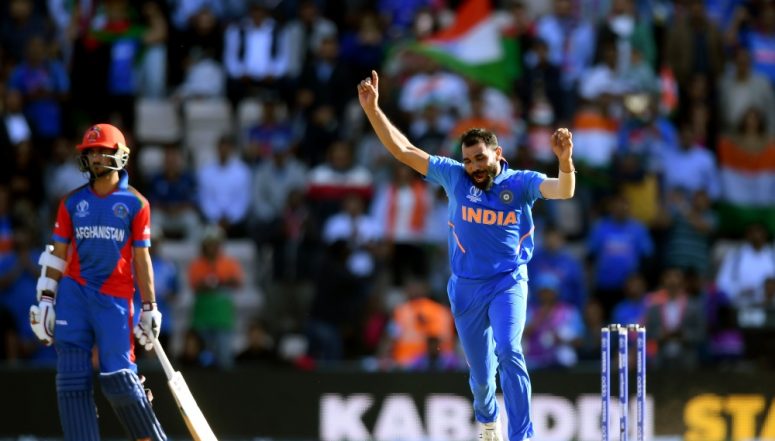 Mohammad Shami Snaps a Hat-Trick During IND vs AFG, CWC 2019