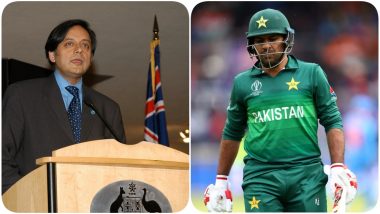 Sarfaraz Ahmed to Be Pakistan's PM by 2045? Shashi Tharoor Jokingly Predicts Courtesy Eerie Resemblances Between 2019 and 1992 WC!