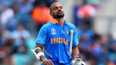 Shikhar Dhawan Ruled Out of New Zealand Tour After Suffering Shoulder Injury Against Australia: Reports