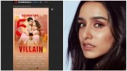 Ek Villain Completes 5 Years, Shraddha Kapoor Thanks Fans