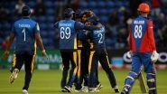 AFG vs SL, ICC CWC 2019 Stat Highlights: Sri Lanka Afghanistan by 34 Runs in the Low-Scoring Tie