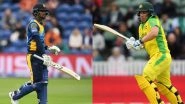 Sri Lanka vs Australia Betting Odds: Free Bet Odds, Predictions and Favourites During SL vs AUS in ICC Cricket World Cup 2019 Match 20
