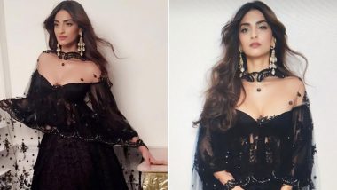Sonam Kapoor Channels Filmfare’s Black Lady Statuette for the Mag’s Latest Photo Shoot