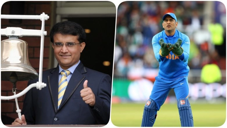 Sourav Ganguly Backs MS Dhoni After Sachin Tendulkar’s Criticism