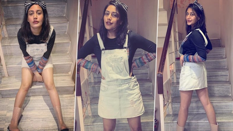 Sanjivani 2 Actress Surbhi Chandna Styles Up Her Monsoon Wardrobe With Gumboots (View Pics)