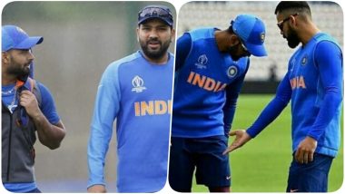 Virat Kohli and Co Focus on Catching Ahead of IND vs AFG, CWC 2019 Match, Watch Video & Pics