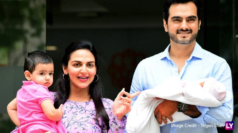 Esha Deol and Hubby Bharat Takhtani Take Their Newborn Daughter, Miraya, Home (View Pics)