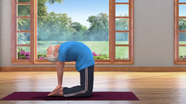 International Day of Yoga 2019: PM Narendra Modi Teaches How to Perform ‘Utrasana’