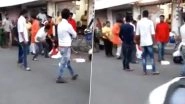 BJP MLA Balram Thawani Caught on Camera Kicking Woman, Says He Acted in Self-Defence After Video Goes Viral