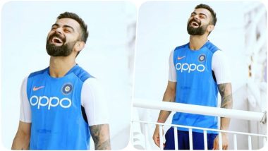 Virat Kohli Looks at Ease Ahead of CWC 2019 Game With South Africa, Anushka Sharma has a Very Cute Response