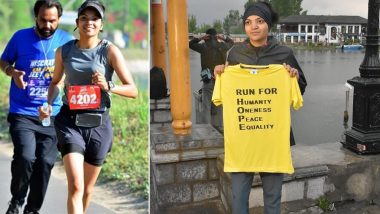 Ultra-Runner Sufia Khan Wants to Run from Kashmir to Kanyakumari for ‘Hope and Humanity’, Reaches Thane