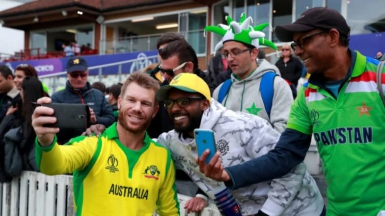 David Warner Overwhelmed with the Reception of Pakistani Fans During Pak vs Aus, CWC 2019 Tie