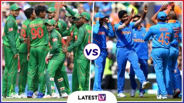 IND vs BAN Head-to-Head Record: Ahead of ICC CWC 2019 Clash, Here Are Match Results of Last 5 India vs Bangladesh Encounters!