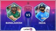 India vs Bangladesh Highlights of ICC World Cup 2019 Match: IND Qualify for Semi-Finals, BAN Knocked Out