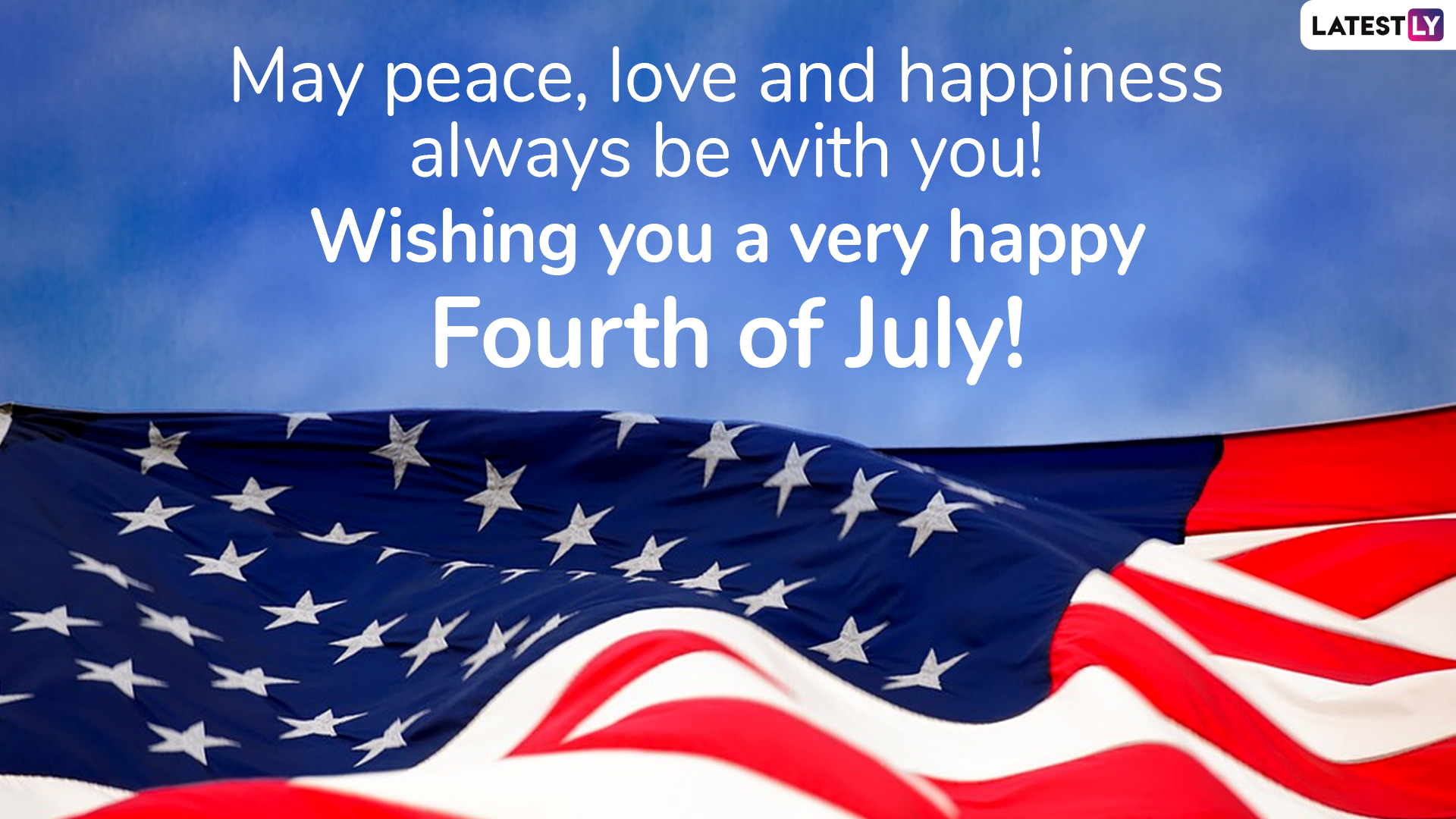 Happy Fourth of July 2019 Greetings WhatsApp Stickers, GIF Image