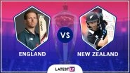 England vs New Zealand Highlights of ICC World Cup 2019 Match: ENG Qualify for Semi-Finals, NZ Virtually in Semis As Well