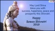 Sawan Shivratri 2019 Wishes and Messages: Facebook Greetings, Lord Shiva WhatsApp Stickers, GIF Images and Quotes to Celebrate This Auspicious Festival