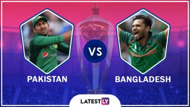 Pakistan vs Bangladesh Highlights of ICC World Cup 2019 Match: PAK Beat BAN by 94 Runs; New Zealand Qualifies for Semis