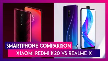 Xiaomi Redmi K20 vs Realme X: Specification, India Prices & Features - Comparison