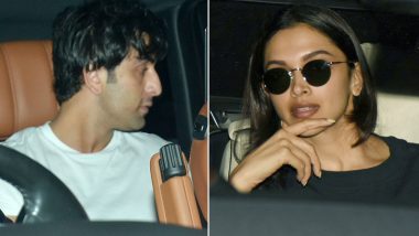 Is It Indeed Happening? Deepika Padukone And Ranbir Kapoor Spotted Together Outside Luv Ranjan's Office - View Pics