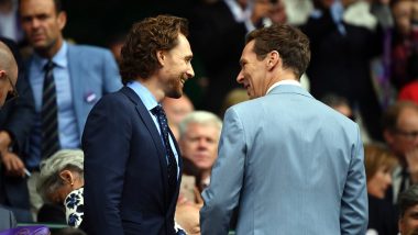 Wimbledon 2019: When Loki Meets Doctor Strange! Tom Hiddleston and Benedict Cumberbatch Arrive to Cheer for Roger Federer and Novak Djokovic