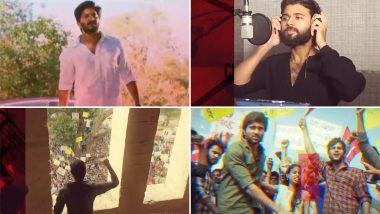 Comrade Anthem Teaser: Vijay Deverakonda is Joined by Tamil and Malayalam Stars Vijay Sethupati and Dulquer Salmaan to Croon This Powerful Track for Dear Comrade (Watch Video)
