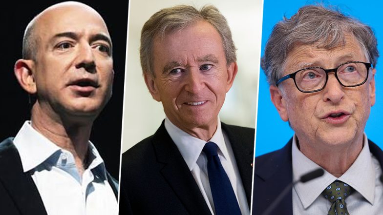 Jeff Bezos Retains Top Spot as Richest Man in Bloomberg Billionaires Index, Bernard Arnault Jumps to Second Place, Bill Gates Slips to Third