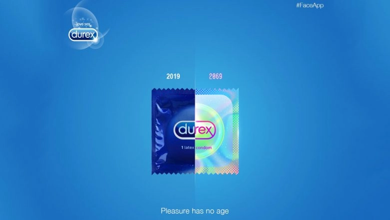 Durex takes the FaceApp challenge